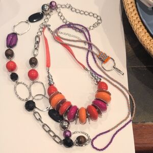 Vibrant Multicolor Beaded Necklace